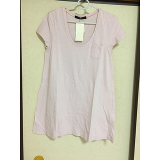 バナーバレット(Banner Barrett)のバナーバレット　ピンクTシャツ　新品　38(Tシャツ(半袖/袖なし))