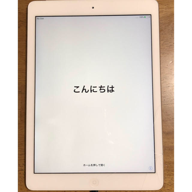 初代iPad Air simフリー A1475 64GB 画面割れ ジャンク