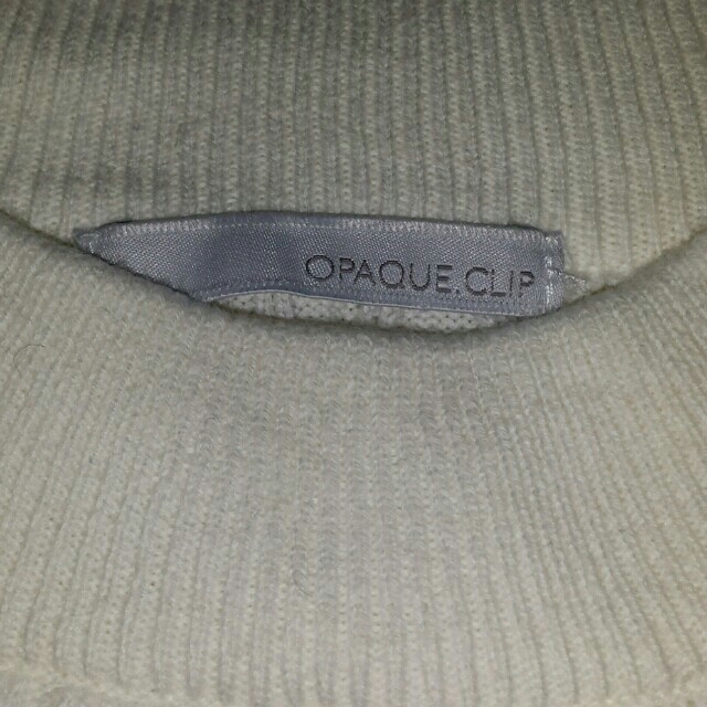 OPAQUE.CLIP(オペークドットクリップ)のOPAQUE.CLIPケーブルニット レディースのトップス(ニット/セーター)の商品写真