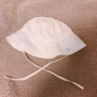 プチバトー(PETIT BATEAU)の【美品】プチバトー 6m ハット(帽子)