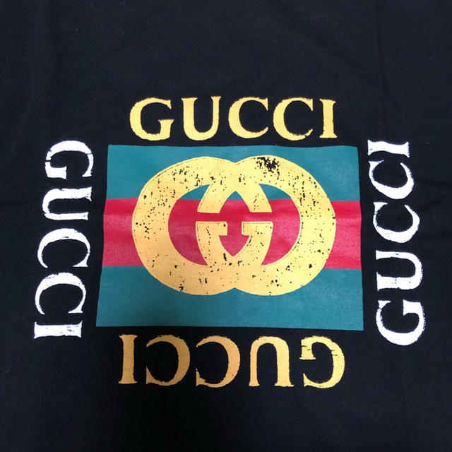 GUCCI Tシャツ 黒 メンズのトップス(Tシャツ/カットソー(半袖/袖なし))の商品写真