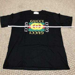 GUCCI Tシャツ 黒(Tシャツ/カットソー(半袖/袖なし))