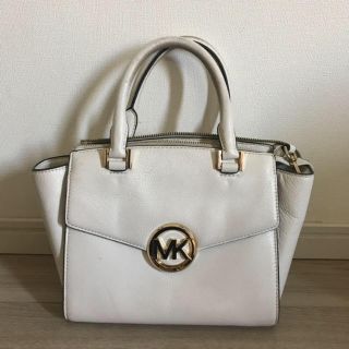 マイケルコース(Michael Kors)の杏梨様　マイケルコース　ハンドバッグ　ショルダーバッグ　白　ホワイト(ハンドバッグ)