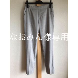 ユニクロ(UNIQLO)のユニクロ センタープレスアンクルパンツ（チェック）(その他)