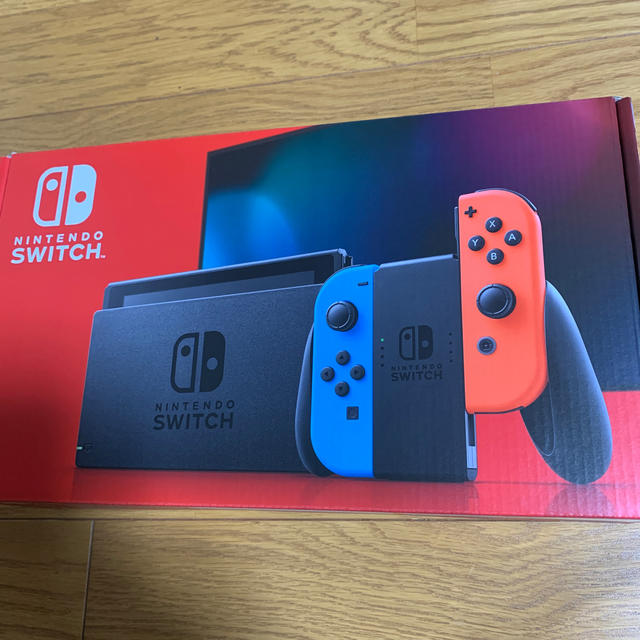 ニンテンドースイッチ本体 ネオンブルー ネオンレッド 新モデル 新品未開封