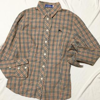 バーバリー(BURBERRY)のバーバリー　Burberry チェック　ブラウス(シャツ/ブラウス(長袖/七分))