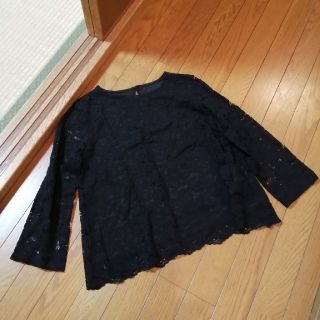 ジーユー(GU)の新品❀GU　七分丈レーストップス(カットソー(長袖/七分))