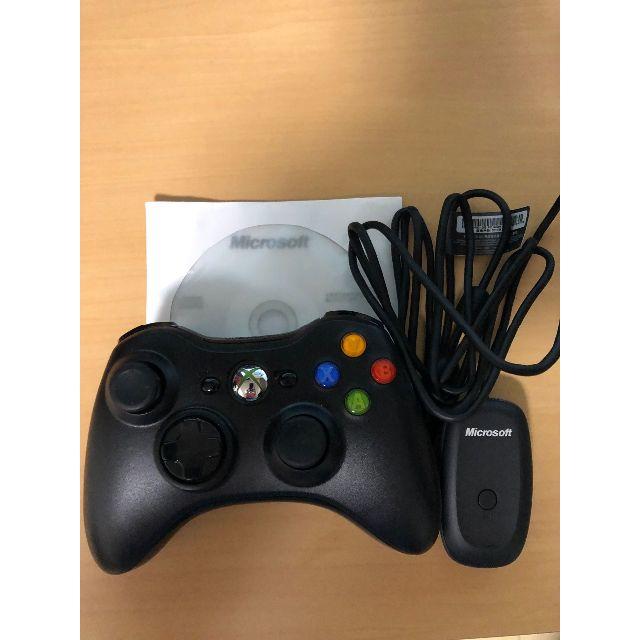 Xbox360(エックスボックス360)のXbox 360 Wireless Controller for Windows エンタメ/ホビーのゲームソフト/ゲーム機本体(家庭用ゲーム機本体)の商品写真