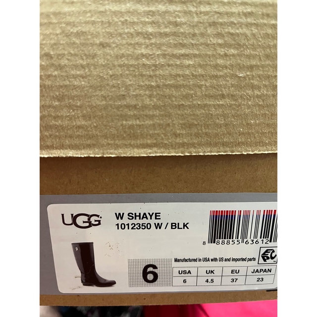 UGG(アグ)のUGG アグ レディース レインブーツ SHAYE 黒 レディースの靴/シューズ(レインブーツ/長靴)の商品写真