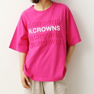 ロデオクラウンズワイドボウル(RODEO CROWNS WIDE BOWL)の新品 ピンク ※お取り置き、クーポン発生待機は応じかねます。(Tシャツ(半袖/袖なし))