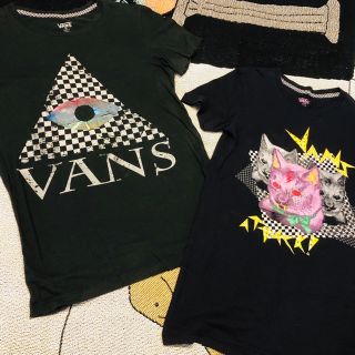 ヴァンズ(VANS)のUS限定 VANS T-shirts 2枚セットで1,000円！(Tシャツ(半袖/袖なし))