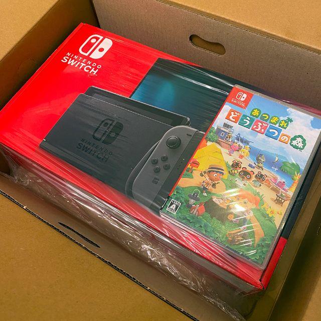 【新品】任天堂スイッチ本体＋あつまれどうぶつの森セット