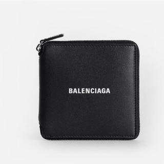 バレンシアガ(Balenciaga)の【正規品】BALENCIAGA/ラウンドジップ/二つ折り財布/ブラック(折り財布)