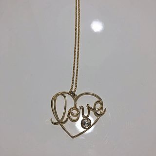 シュープリームララ(Supreme.La.La.)のシュープリームララのLOVEネックレス(ネックレス)