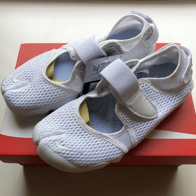 25cm 新品 NIKE ナイキ ウィメンズ エアリフト ホワイト - サンダル