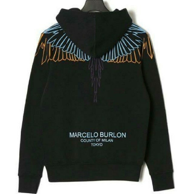 【新品】【レア】Marcelo Burlon 来日記念 限定 Hoody Lメンズ