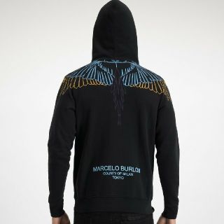 【新品】【レア】Marcelo Burlon 来日記念 限定 Hoody Lメンズ