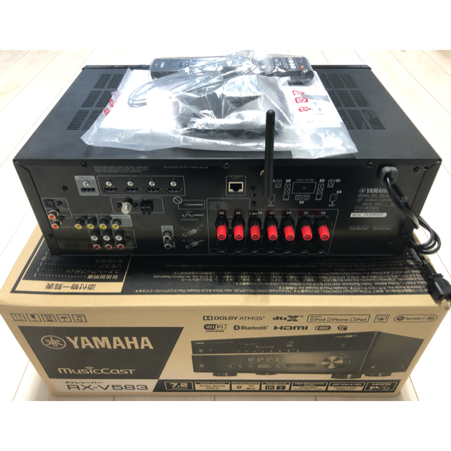 【美品】ヤマハ  AVアンプ RX-V583 4KUHD 元箱あり