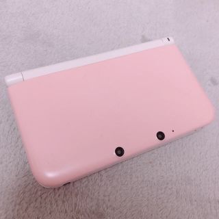 どうぶつの森インストール済Nintendo 3DS  LL 本体ピンク/ホワイト(携帯用ゲーム機本体)