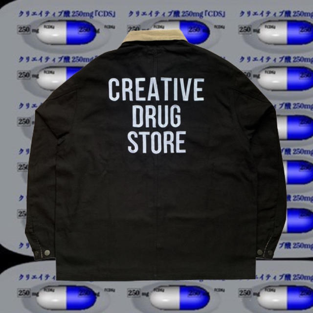 Supreme(シュプリーム)のcreative drug store カバーオール XL メンズのジャケット/アウター(カバーオール)の商品写真
