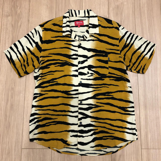 Supreme Tiger Stripe Rayon Shirt