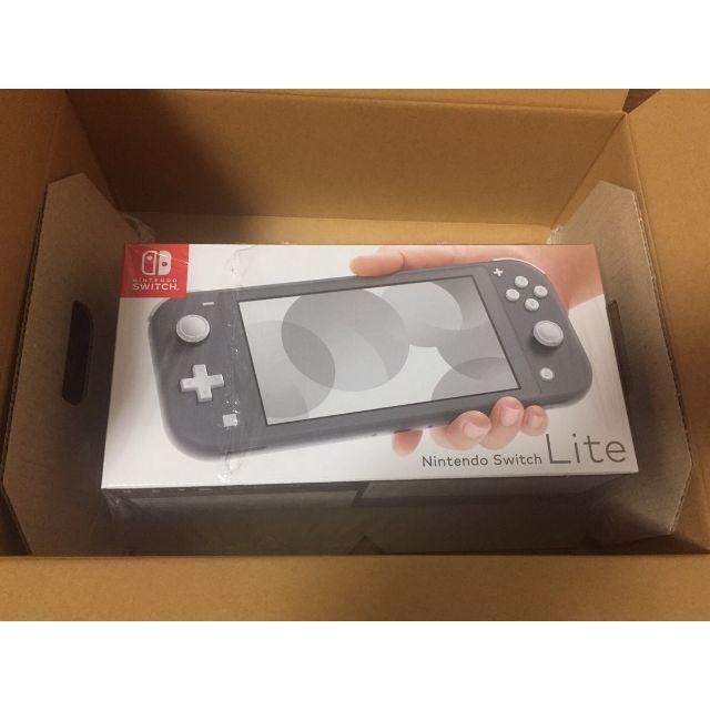 【数量限定】 任天堂 - 新品 未開封 Nintendo Switch Lite グレー 送料無料 家庭用ゲーム機本体
