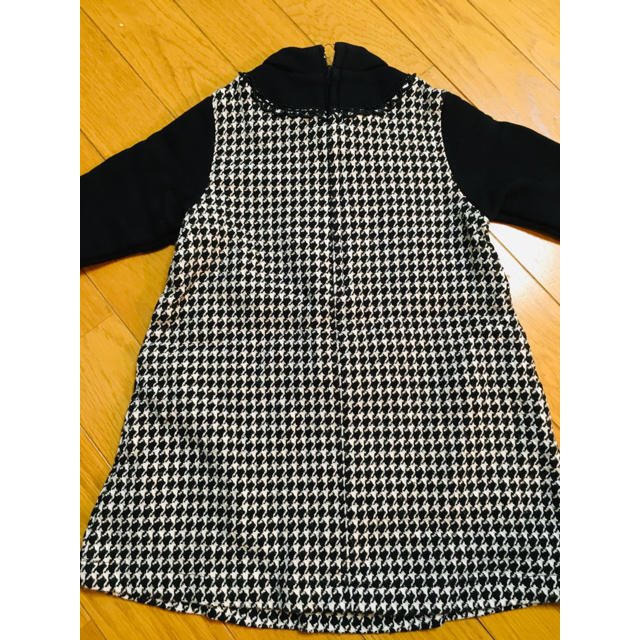 mezzo piano(メゾピアノ)のキッズ用フォーマルなワンピース 100cm キッズ/ベビー/マタニティのキッズ服女の子用(90cm~)(ドレス/フォーマル)の商品写真