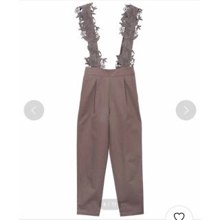 アメリヴィンテージ(Ameri VINTAGE)のMOTIF LACE PANTS モチーフレースパンツ(カジュアルパンツ)