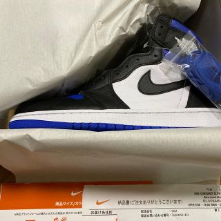 ナイキ(NIKE)のNIKE AIR JORDAN 1 HIGH OG ROYAL TOE 27.0(スニーカー)