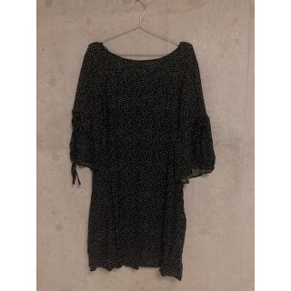 ザラ(ZARA)のzara ドットチュニックワンピース(チュニック)