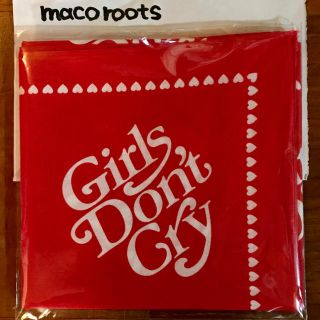 ジーディーシー(GDC)のGirls Don’t Cry / Bandana / Red(バンダナ/スカーフ)