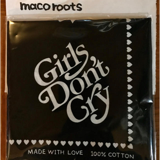 GDC(ジーディーシー)のGirls Don’t Cry / Bandana / Black メンズのファッション小物(バンダナ/スカーフ)の商品写真