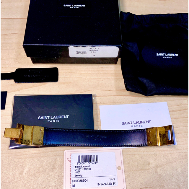 Saint Laurent(サンローラン)のSaint Laurent Parisブレスレット メンズのアクセサリー(ブレスレット)の商品写真