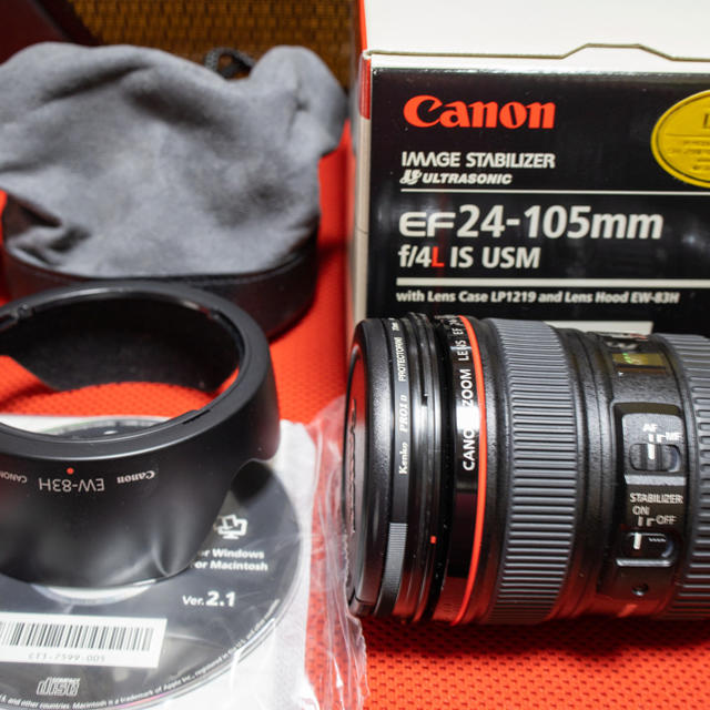 Canon(キヤノン)の【美品上】Canon  EF 24-105mm F4L IS USM  スマホ/家電/カメラのカメラ(レンズ(ズーム))の商品写真