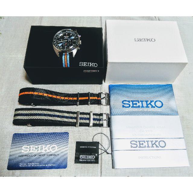 SEIKO(セイコー)のSEIKO 腕時計 セイコー  ソーラー クロノグラフ ☆美品☆ メンズの時計(腕時計(アナログ))の商品写真