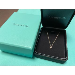 ティファニー(Tiffany & Co.)のティファニー　ソリティア　ダイヤモンドペンダント(ネックレス)