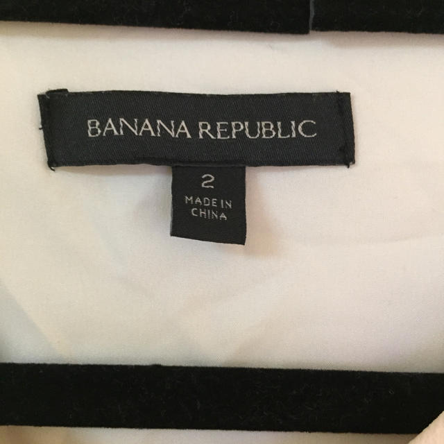 Banana Republic(バナナリパブリック)のバナナリパブリック 白 ドレス ワンピース レディースのワンピース(ひざ丈ワンピース)の商品写真