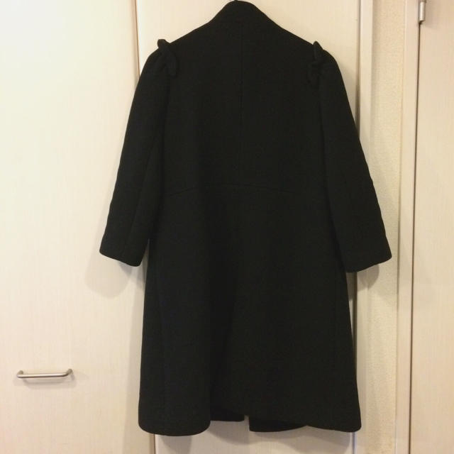 nano・universe(ナノユニバース)のブラック コート レディースのジャケット/アウター(ロングコート)の商品写真