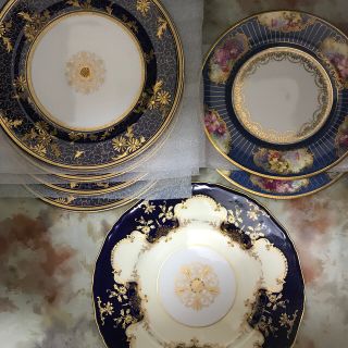 ミントン(MINTON)の☆御専用 ①古ミントン ４枚 ②R.ドルトン ２枚 ③R.ウースター １枚(食器)