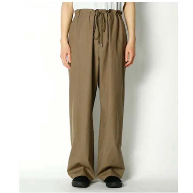 新到着 AURALEE 19S WASHED FINX TWILL EASY PANTS - crio.com.br