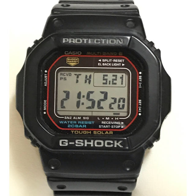 G–SHOCK DW–M5610–1JF タフソーラー(マルチバンド6)