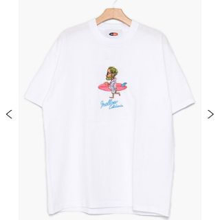 ルーカ(RVCA)のMELLOW(メロー)/ Mr.Marvie S/S -WHITE(Tシャツ/カットソー(半袖/袖なし))