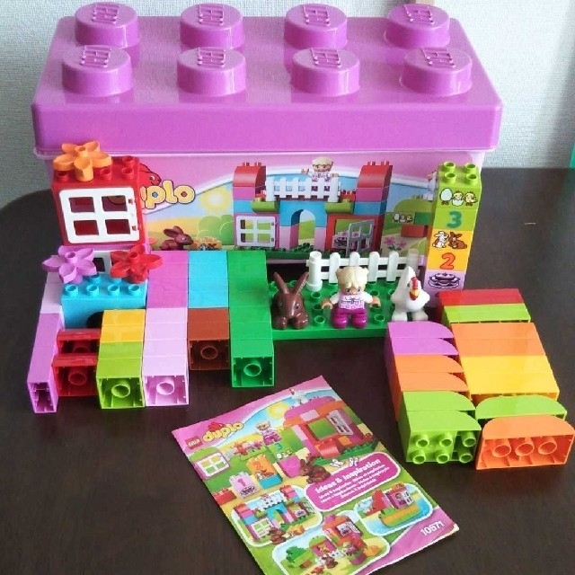 廃盤モデル!レゴ (LEGO) デュプロ ピンクのコンテナデラックス10571 | フリマアプリ ラクマ