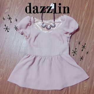 ダズリン(dazzlin)のdazzlin♪バルーン袖ペプラム(チュニック)