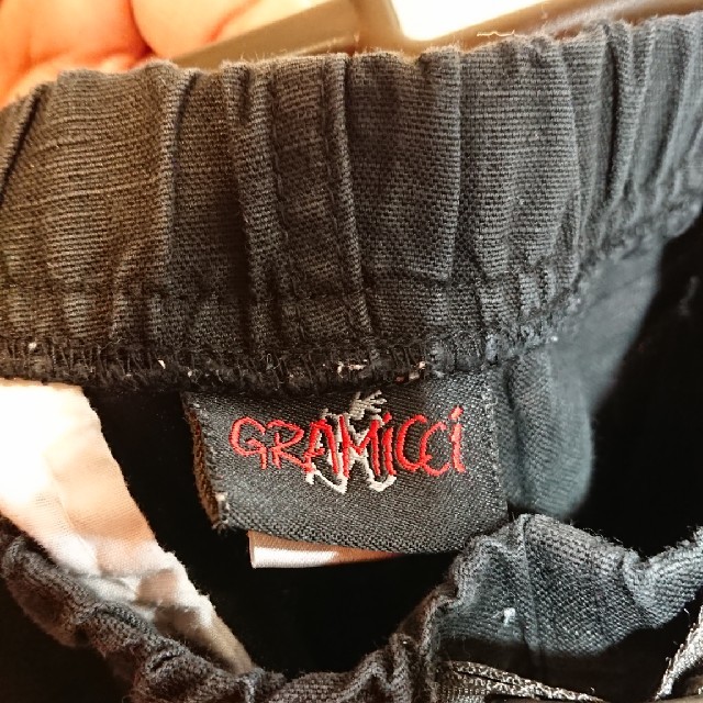 GRAMICCI(グラミチ)のgramicci 麻混パンツ ブラック メンズのパンツ(チノパン)の商品写真