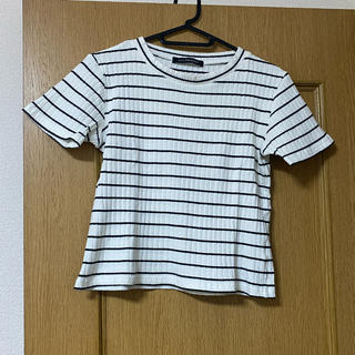 ページボーイ(PAGEBOY)のボーダーTシャツ(Tシャツ(半袖/袖なし))