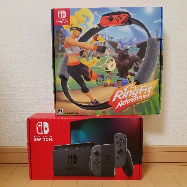 【新品】Nintendo Switch リングフィットアドベンチャー セット