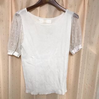 トッコ(tocco)のTシャツ シースルー ドット(Tシャツ(半袖/袖なし))