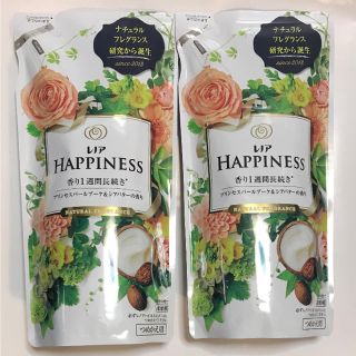 ハピネス(Happiness)のレノアハピネス プリンセスパールブーケ＆シアバターの香り 詰め替え 2個セット(洗剤/柔軟剤)