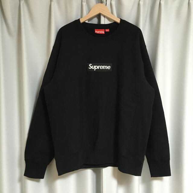 Supreme 18AW BoxLogo Crewneck Sweatshirt